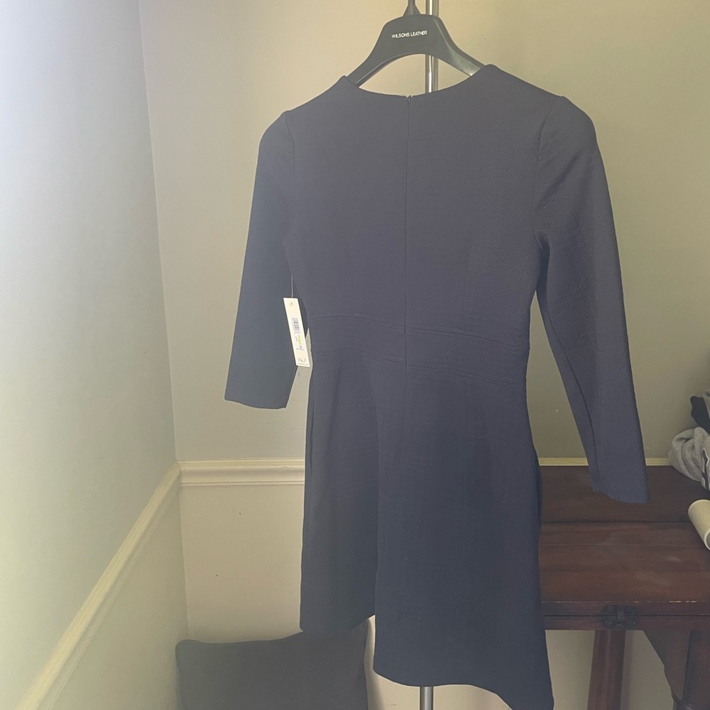 Elegant Navy Blue Dress